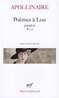 Couverture du livre Poèmes à Lou. Il y a - Guillaume Apollinaire