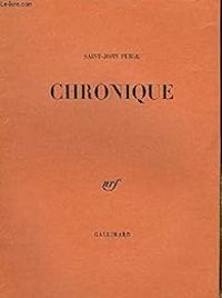 Saint John Perse - Chronique