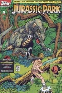 Couverture du livre Jurassic park - George Perez