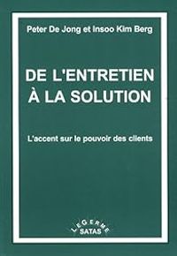 Peter De Jonge - Insoo Kim Berg - De l'entretien à la solution