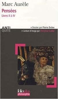 Couverture du livre Pensées : Livres 2 à 4 - Marc Aurele