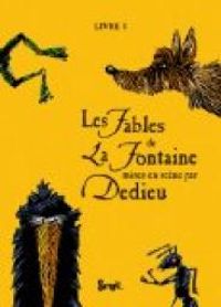 Couverture du livre Les Fables de La Fontaine - Thierry Dedieu