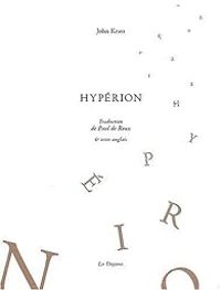 Couverture du livre Hypérion - John Keats