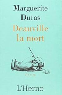 Couverture du livre Deauville la mort - Marguerite Duras