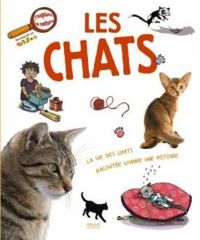 Couverture du livre Les chats - Stephanie Ledu - Virginie Soumagnac