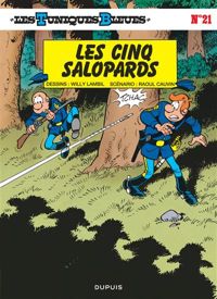 Couverture du livre Les cinq salopards - Raoul Cauvin