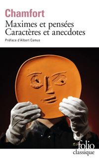 Couverture du livre Maximes et pensées : Caractères et anecdotes - Sebastien Roch Nicolas De Chamfort