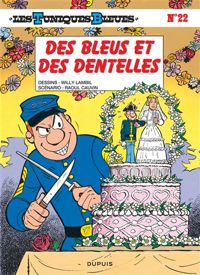 Couverture du livre Des bleus et des dentelles - Raoul Cauvin - Cauvin 