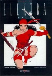 Couverture du livre Elektra saga - Frank Miller