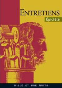 Couverture du livre Entretiens - Pictete 