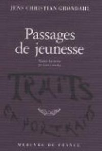 Jens Christian Grondahl - Passages de jeunesse