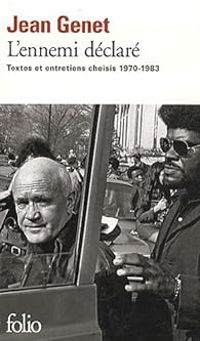 Couverture du livre L'ennemi déclaré  - Jean Genet