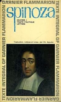 Couverture du livre Traité politique - Lettres - Spinoza 