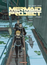 Couverture du livre Mermaid project (Episode 2) - Leo  - Fred Simon - Corine Jamar