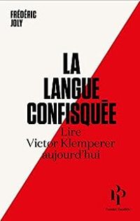 Couverture du livre La langue confisquée - Frederic Joly