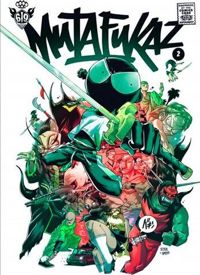 Couverture du livre Mutafukaz T 2 : Troublants Trous Noir - Run 