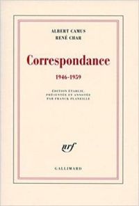 Couverture du livre Correspondance (1946-1959)  - Andre Malraux - Albert Camus