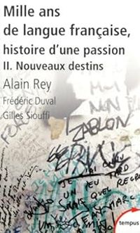 Couverture du livre Nouveaux destins - Frederic Duval - Alain Rey - Gilles Siouffi