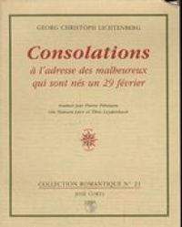 Georg Christoph Lichtenberg - Consolation à l'adresse des malheureux qui sont nés un 29 février