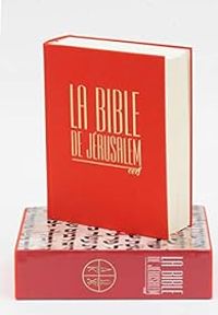  Ecole Biblique Et Archeologique Francaise - La Bible de Jérusalem - Major toile rouge