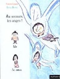 Couverture du livre Au secours, les anges ! - Serge Bloch - Thierry Lenain