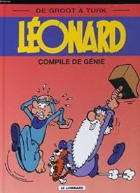 Couverture du livre Léonard : compile de génie - Turk 