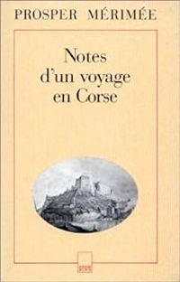 Couverture du livre Notes d'un voyage en Corse - Prosper Merimee