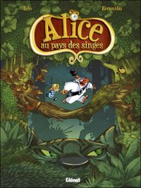 Couverture du livre Alice au pays des singes - Livre I - Tebo  - Nicolas Keramidas