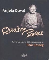 Couverture du livre Quatre Poires (bilingue français-breton) - Anjela Duval