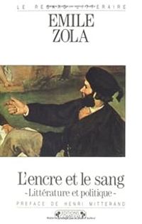 Couverture du livre L'encre et le sang - Mile Zola