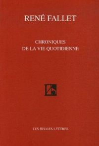 Couverture du livre Chroniques de la vie quotidienne - Rene Fallet