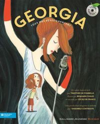 Couverture du livre Georgia. Tous mes rêves chantent  - Timothee De Fombelle