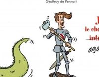 Couverture du livre Georges le dragon : Jules le chevalier agaçant - Geoffroy De Pennart