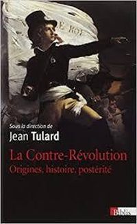 Couverture du livre La contre-Révolution - Jean Tulard