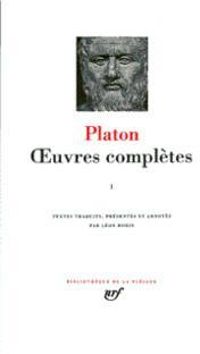 Couverture du livre Platon : Oeuvres complètes - Platon 