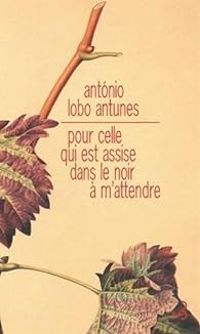 Antonio Lobo Antunes - Pour celle qui est assise dans le noir à m'attendre