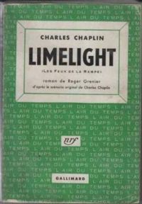 Couverture du livre Limelight (les feux de la rampe) - Charlie Chaplin