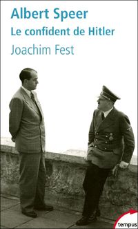 Couverture du livre Albert Speer - Joachim C Fest