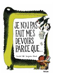 Couverture du livre L'école à la folie  - Davide Cali - Benjamin Chaud