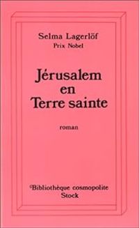 Couverture du livre Jérusalem en Terre sainte - Selma Lagerlf