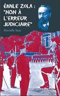 Couverture du livre Emile Zola - Murielle Szac