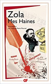 Couverture du livre Mes haines - Mile Zola