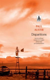 Couverture du livre Disparitions - Paul Auster