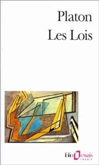 Couverture du livre Les lois - Platon 