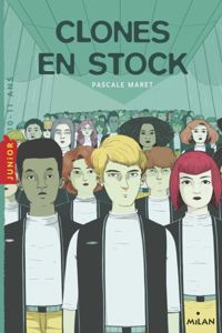 Couverture du livre Clones en stock - Pascale Maret