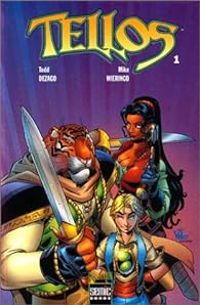 Couverture du livre Tellos - Todd Dezago - Mike Wieringo