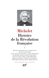 Couverture du livre Histoire de la Révolution française - Jules Michelet