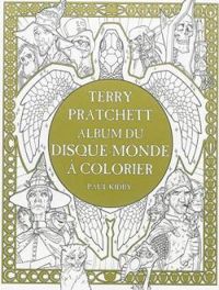 Couverture du livre Terry Pratchett : Album du disque-monde à colorier - Paul Kidby