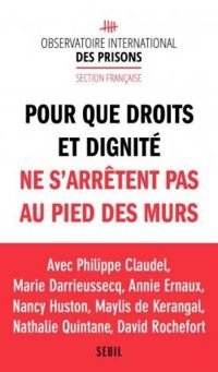 Couverture du livre Des écrivains en soutien à l'OIP - Annie Ernaux