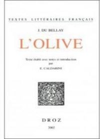 Couverture du livre L'Olive - Joachim Du Bellay